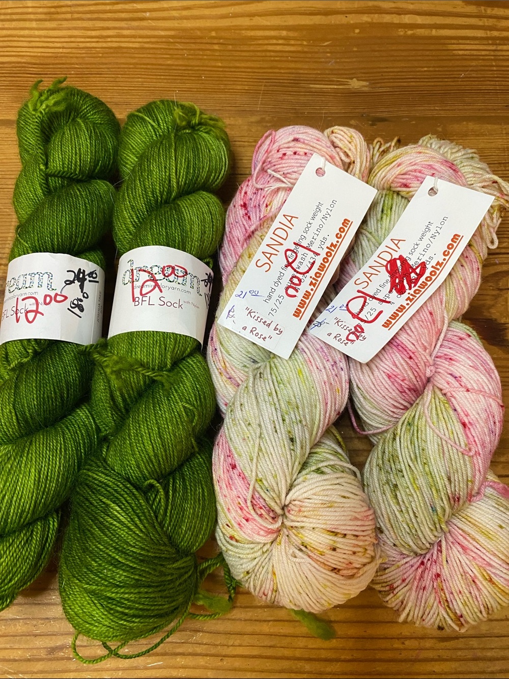 Dream in Color and ZiaWoolz Sock Yarn Bundle